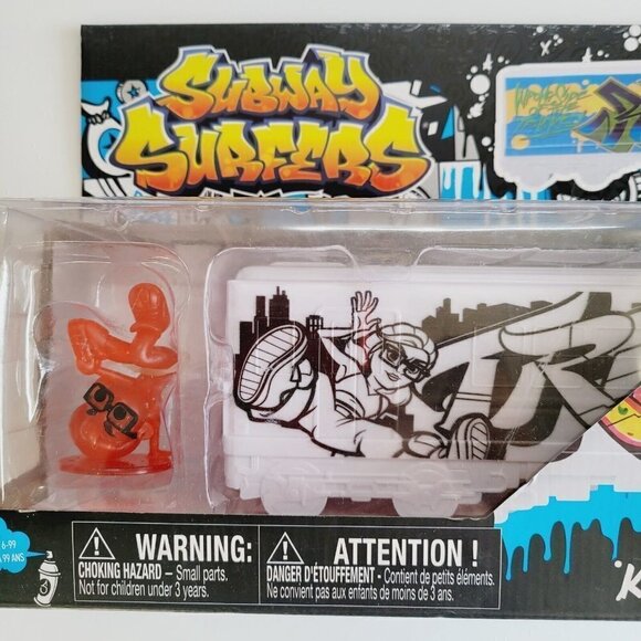 Subway Surfers Kustom Kings Uptown Tricky Subway Car Kids DIY Decorative Toy NIB - Picture 3 of 15